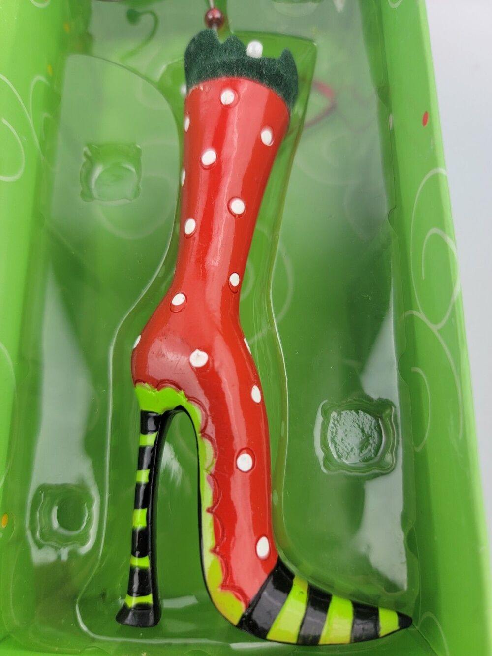 Lollysticks by Kym Bowles, Red High Heel Shoe Ornament - Picture 4 of 7